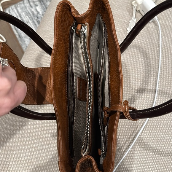 Brown Dooney & Bourke handbag - great condition - Picture 4 of 5
